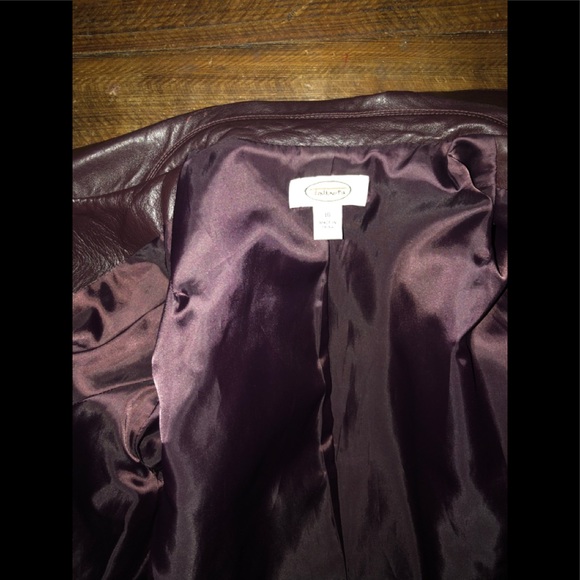 Talbots Leather Jacket - Picture 6 of 12